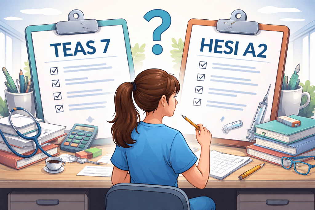 TEAS 7 vs HESI A2: Which Nursing School Entrance Exam Is Harder?