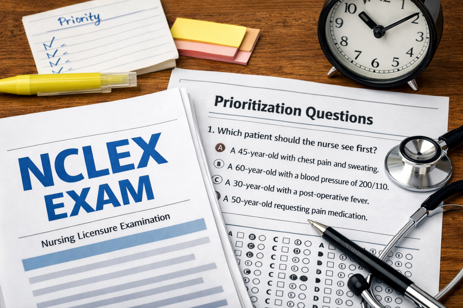 How to Prioritize NCLEX Questions Using ABCs, Maslow, and Safety