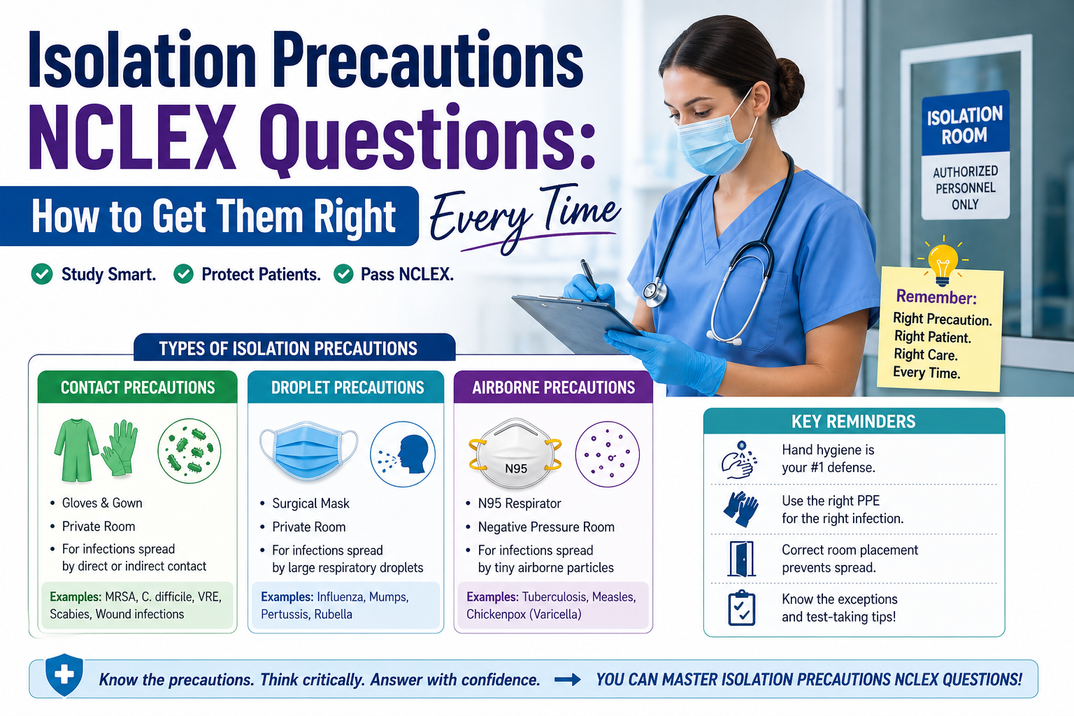 Isolation Precautions NCLEX Questions: How to Get Them Right Every Time