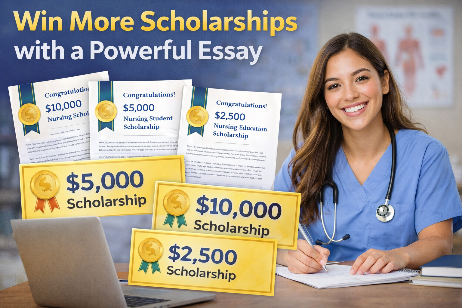 Win More Scholarships with a Powerful Essay - Get 25% Off
